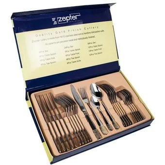 Set Juegos De Cubiertos Acero Inoxidable